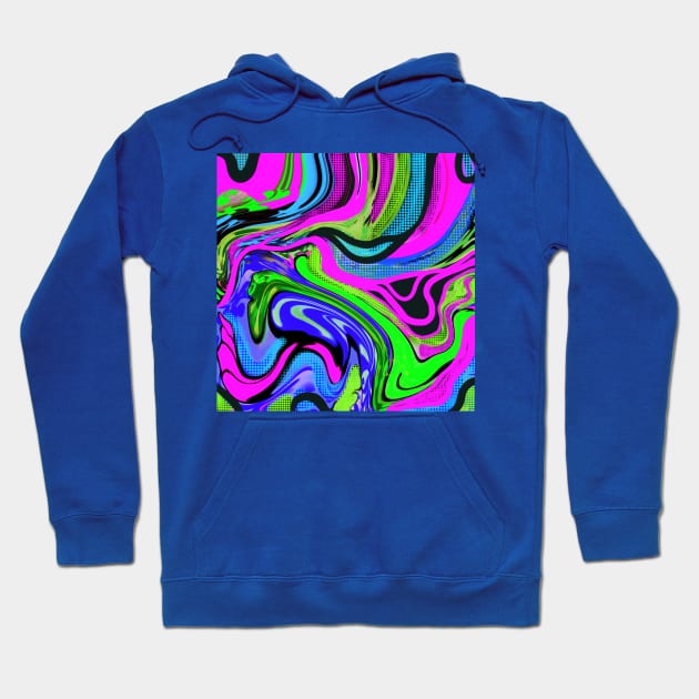 Hypnotic Abstract Hoodie by Minxylynx4